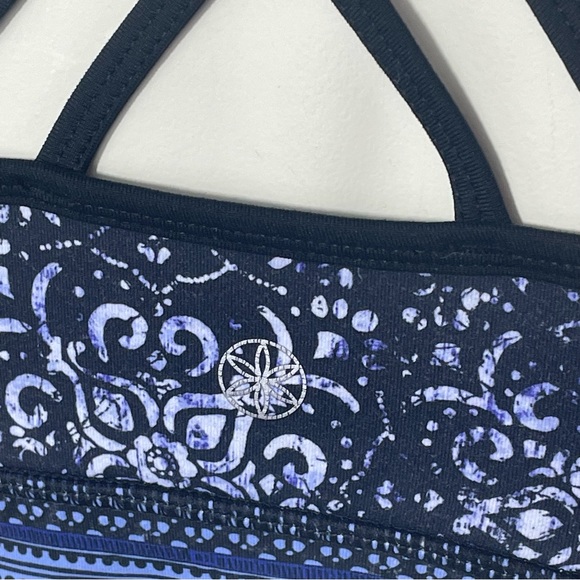 Gaiam boho print sports bra top medium - Picture 7 of 8